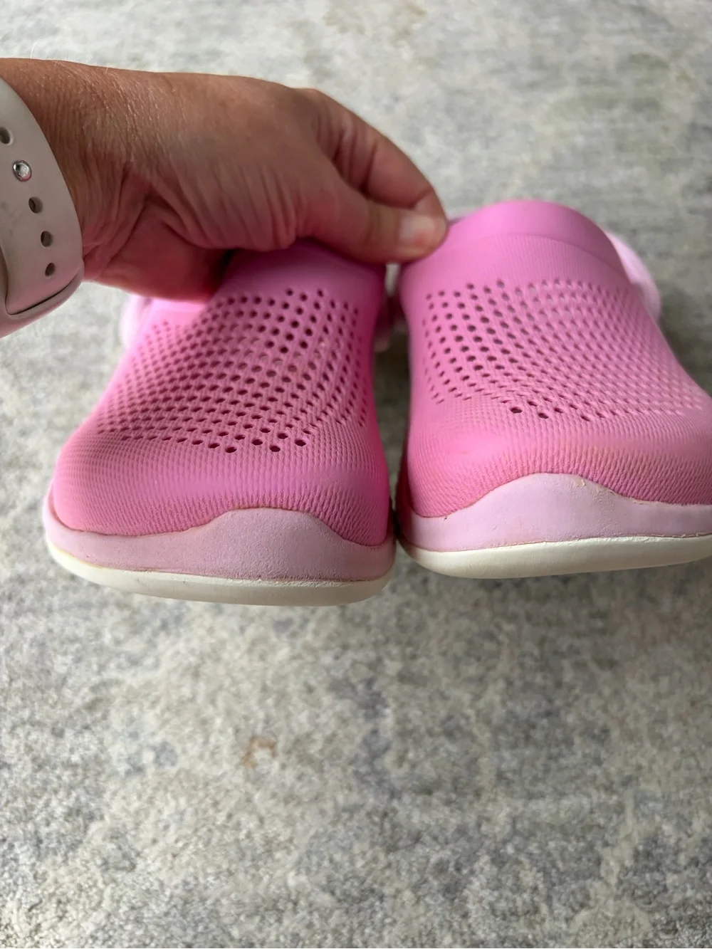 CROCS Kids LifeRide 360 Clogs Taffy Pink J2